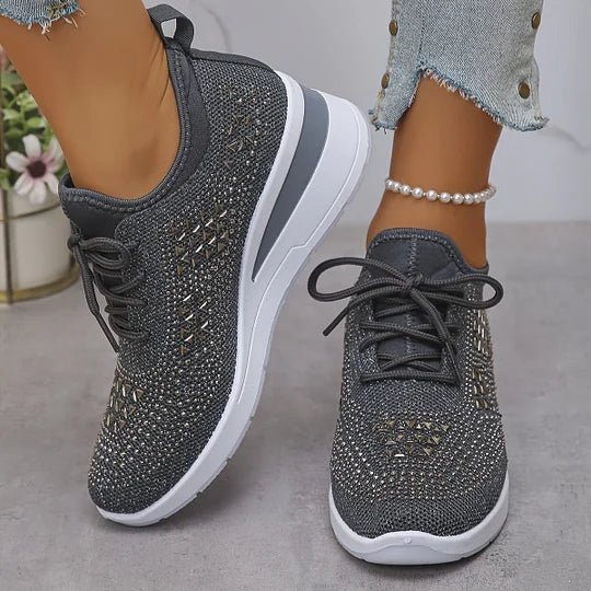 Grace | Women's Wide Fit Comfort Shoes, Arch Support Cushioned Everyday Walking Shoes