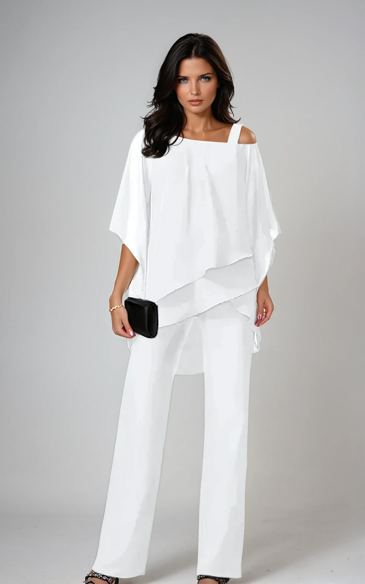 Mariella | Women's Layered Two-Piece Set, Tiered Co-Ord Outfit for Holidays