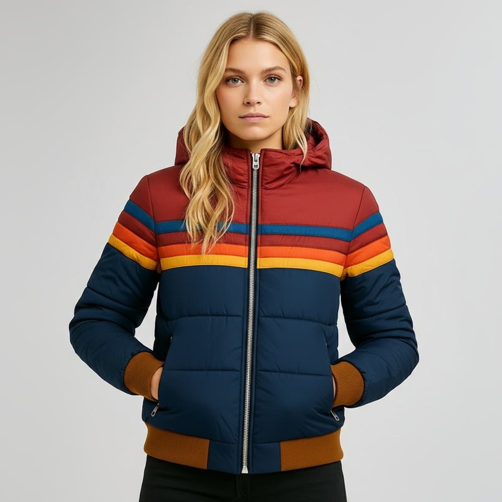Women's Waterproof Windbreaker Jacket, Lightweight Thermal Rain Jacket