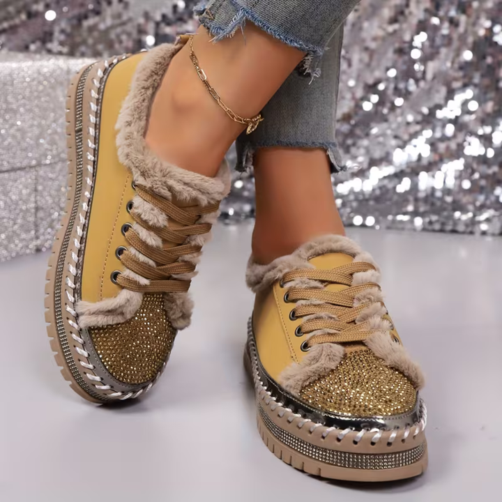 CozyGlam Winter Sneakers - Warm Lining