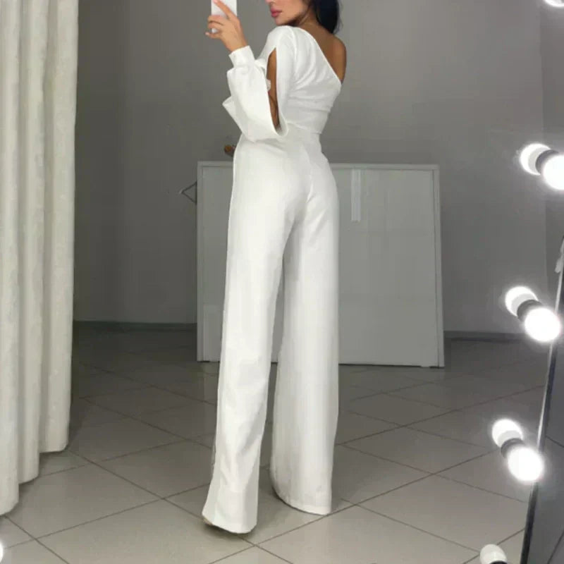 Ally | Women's Flared Short Romper, Button Detail Casual Summer Playsuit