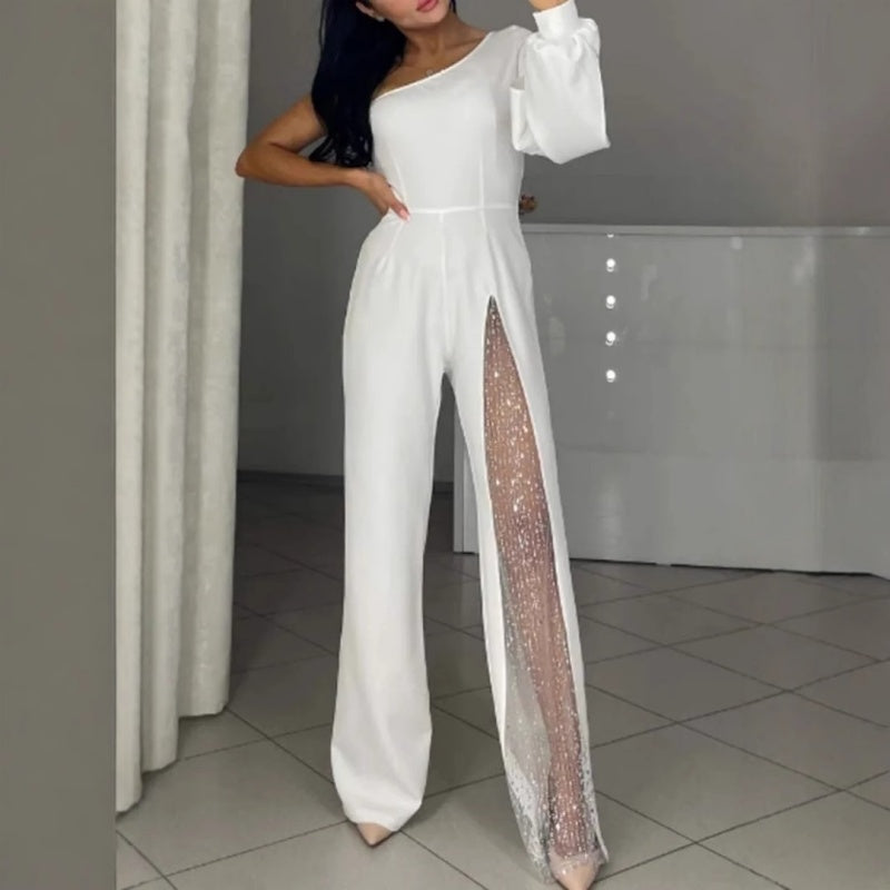 Ally | Women's Flared Short Romper, Button Detail Casual Summer Playsuit