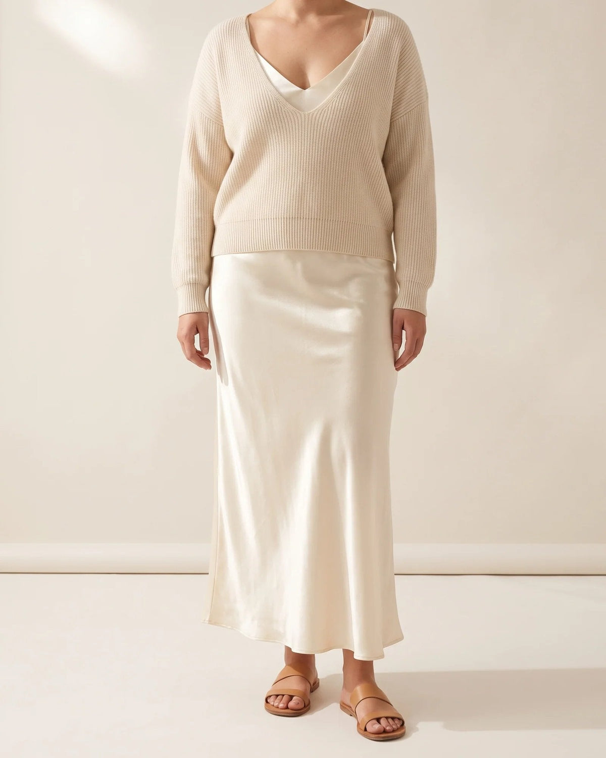 The Sloane Sweater & Slip Set