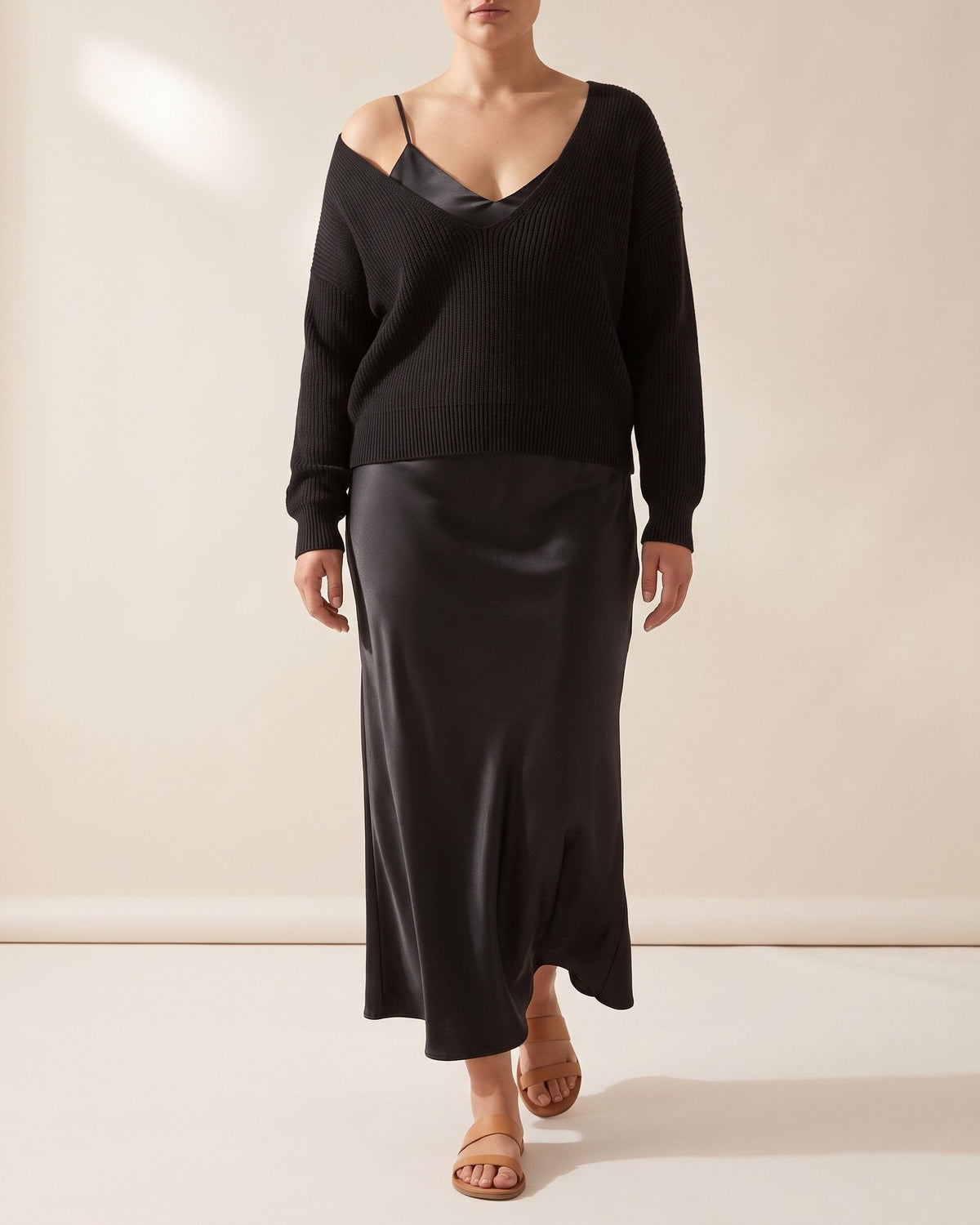 The Sloane Sweater & Slip Set