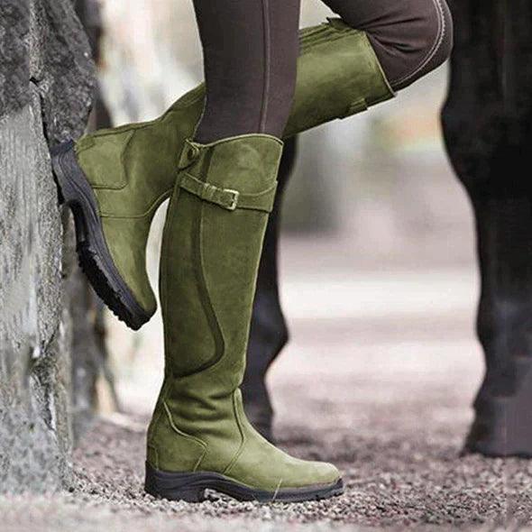 Ava | Women's Waterproof Riding Boots, Elegant Slim Boots for Fall and Winter Outfits